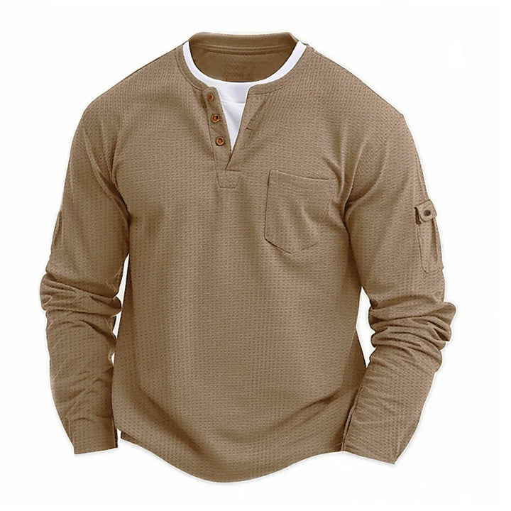 Luciano - Camisa elegante informal de manga larga