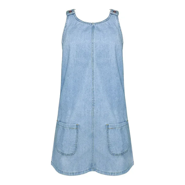 Trixie - Elegante vestido informal de mezclilla
