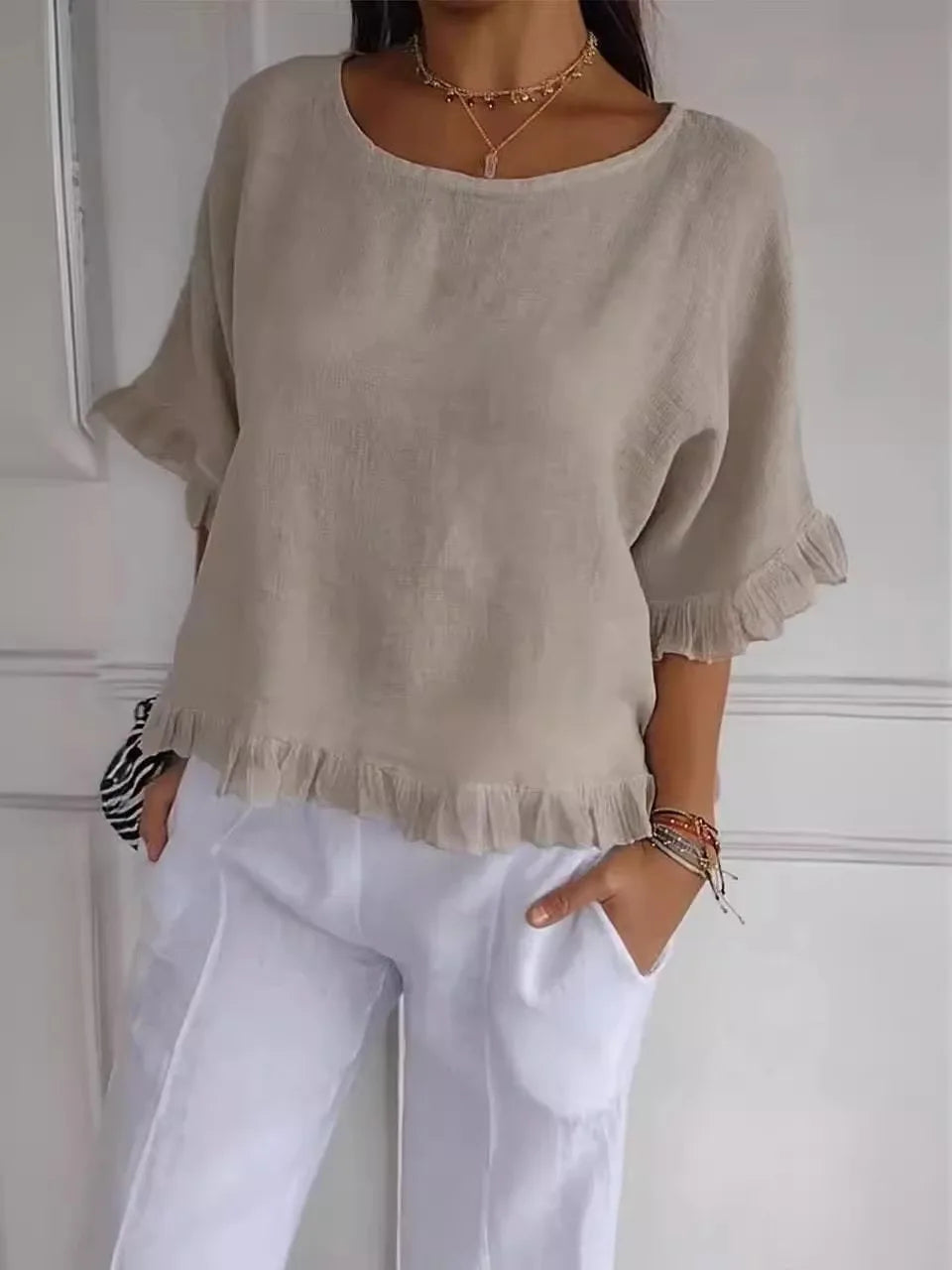 Nayeli - Blusa elegante y casual