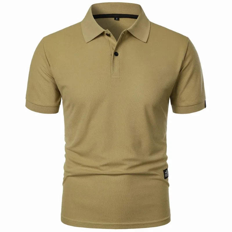 Horatio - Playera tipo polo de verano resistente a las arrugas