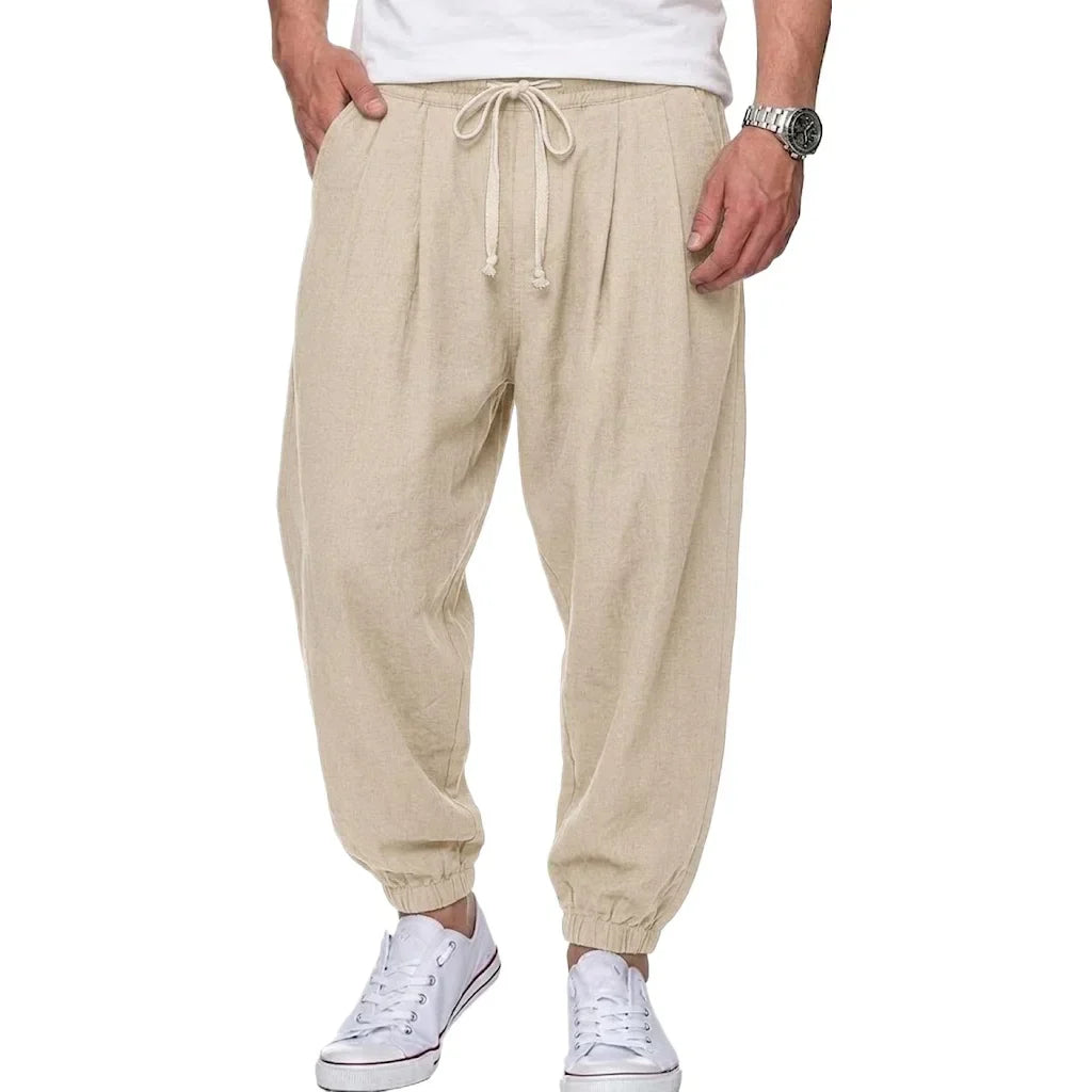 Isaac - Pantalón ligero con cordón