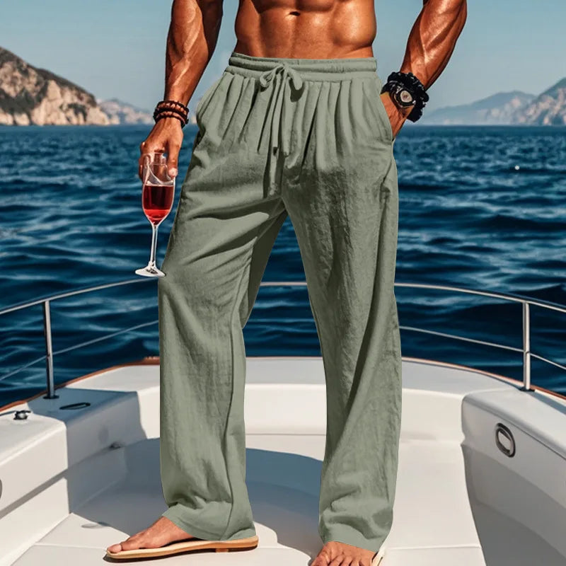 Pierce - Pantalón ligero con cordón en la cintura