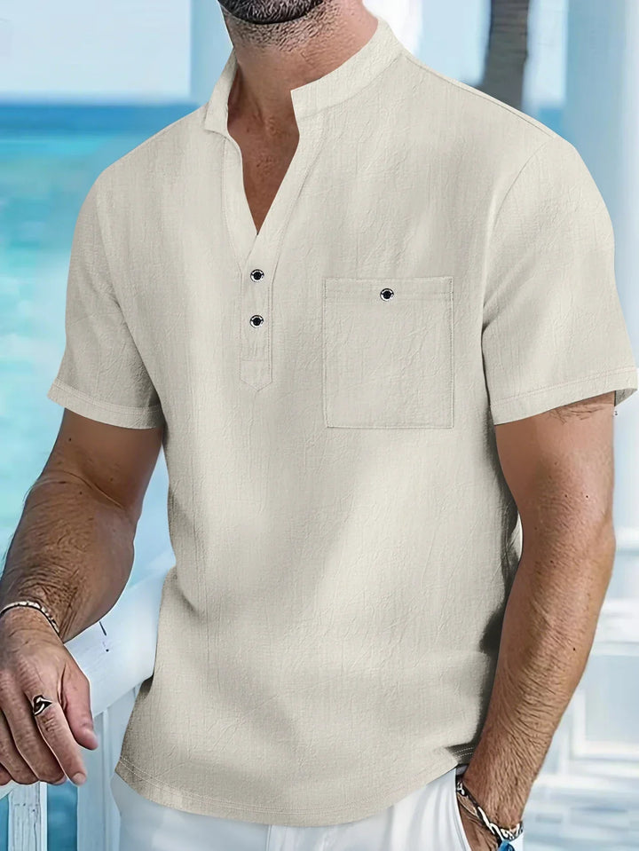 Edric - Camisa texturizada de verano