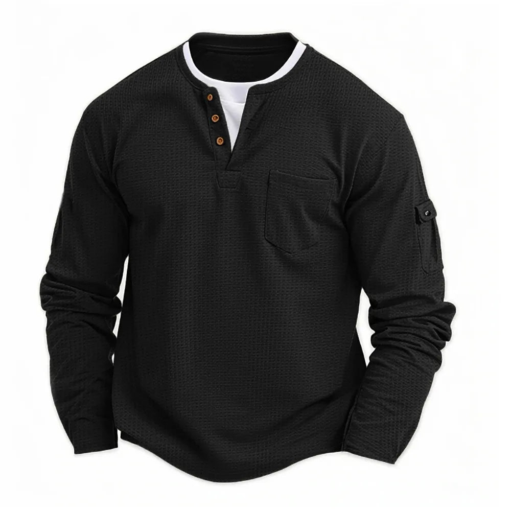 Luciano - Camisa elegante informal de manga larga