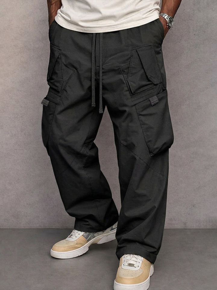 Fénix - Pantalones jogger cargo de tacto suave