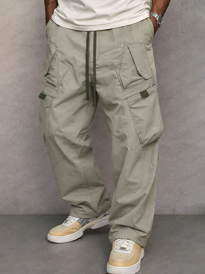 Fénix - Pantalones jogger cargo de tacto suave