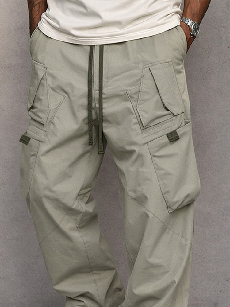Fénix - Pantalones jogger cargo de tacto suave