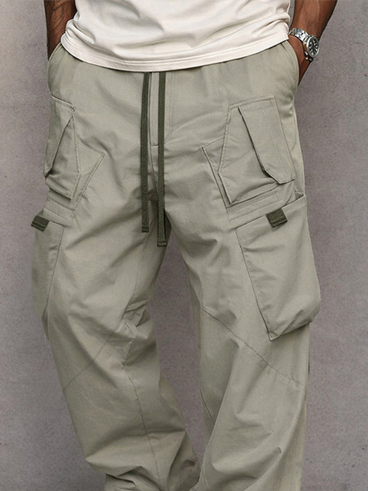 Fénix - Pantalones jogger cargo de tacto suave