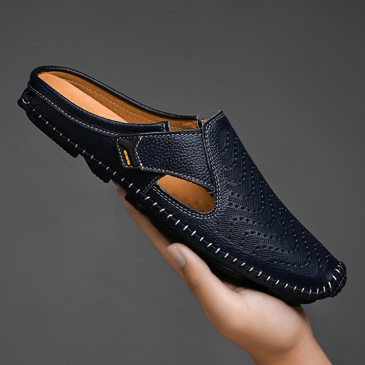 Gilbert - Sandalias de cuero italiano
