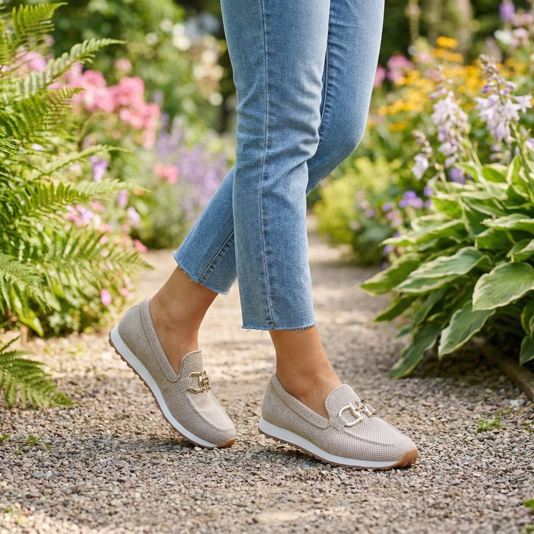 Rosamira - Mocasines acolchados sin agujetas