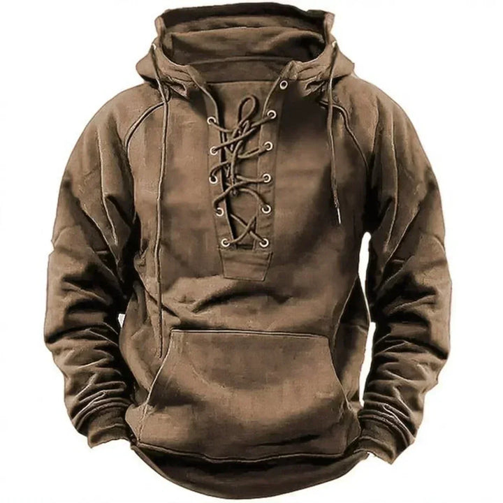 Damon - Sudadera con capucha de tacto suave