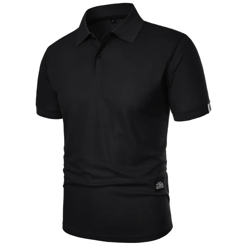Horatio - Playera tipo polo de verano resistente a las arrugas
