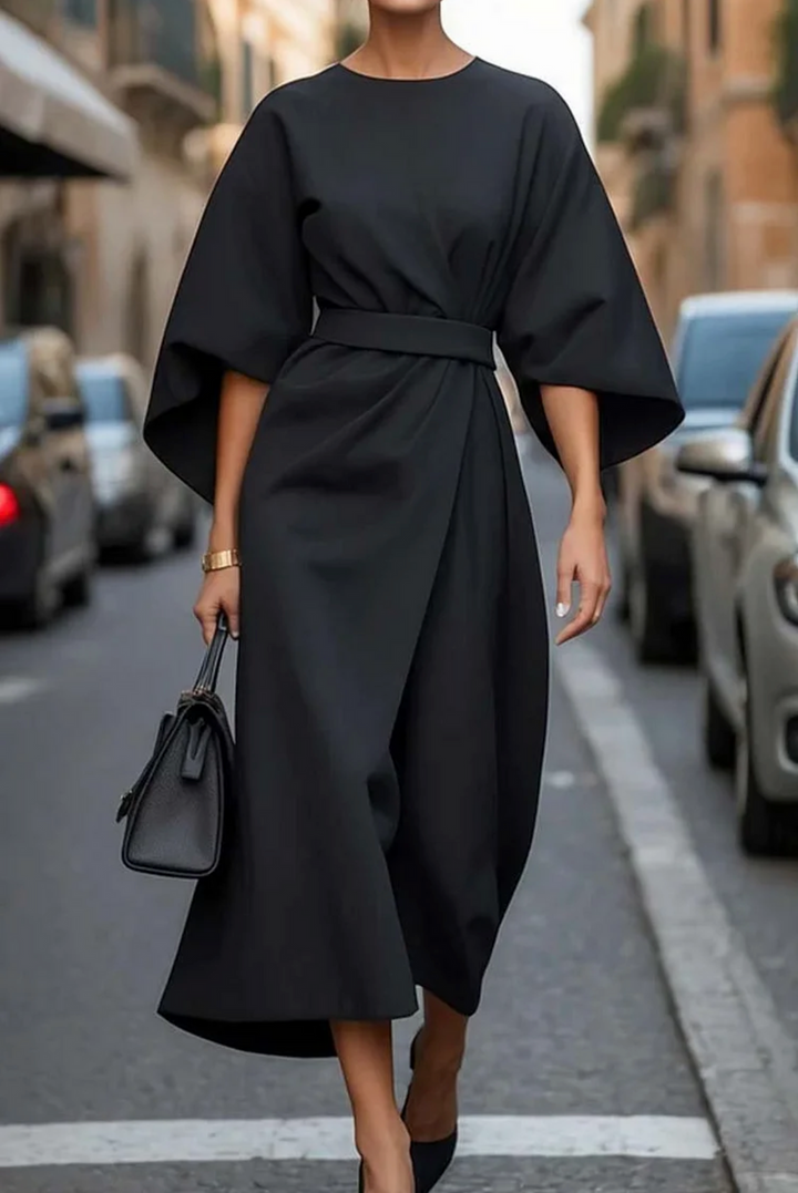 Jessaria - Vestido ligero con mangas abullonadas