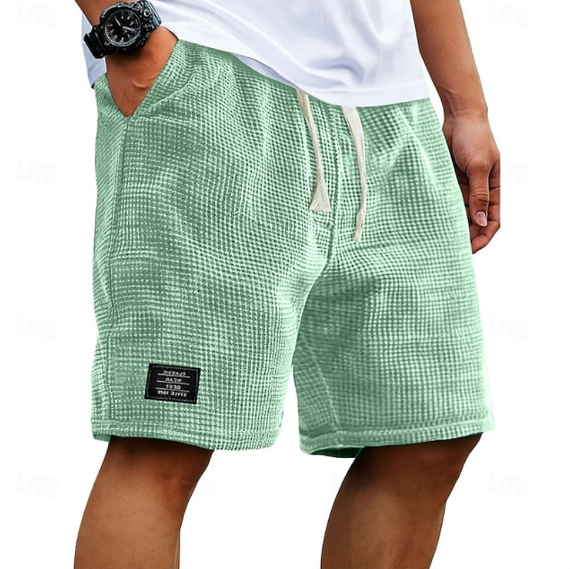 Godwin - Shorts de tejido waffle transpirables