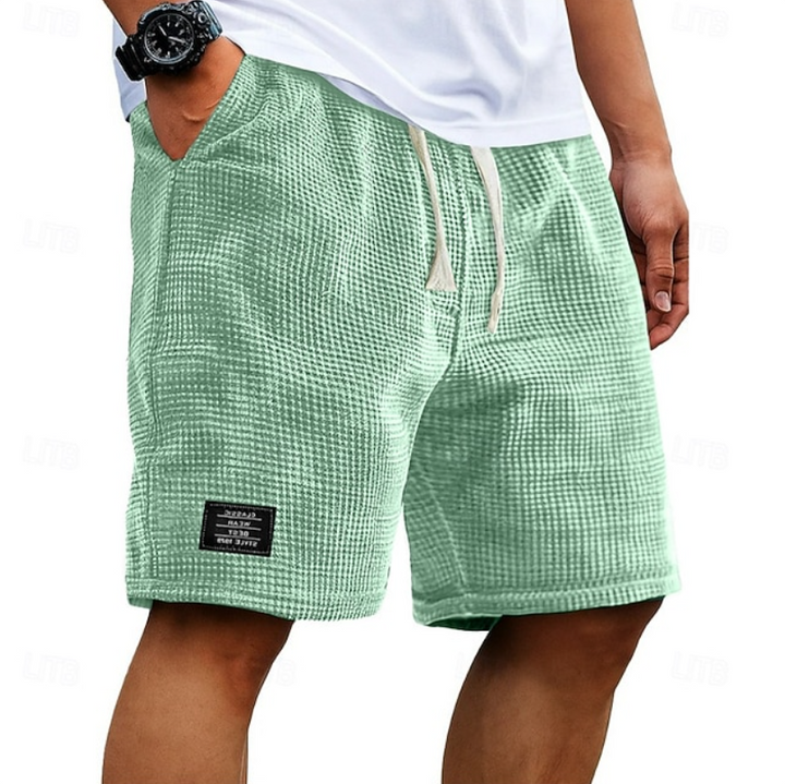 Godwin - Shorts de tejido waffle transpirables