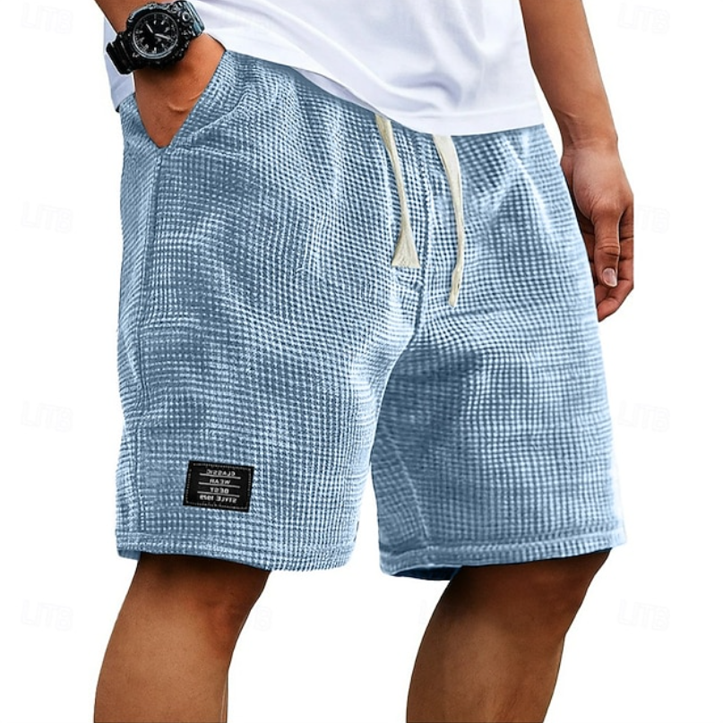 Godwin - Shorts de tejido waffle transpirables