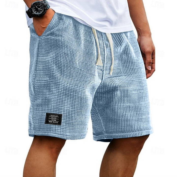 Godwin - Shorts de tejido waffle transpirables