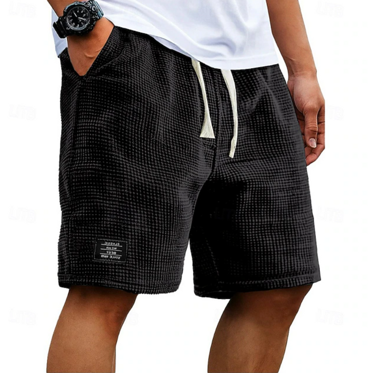 Godwin - Shorts de tejido waffle transpirables