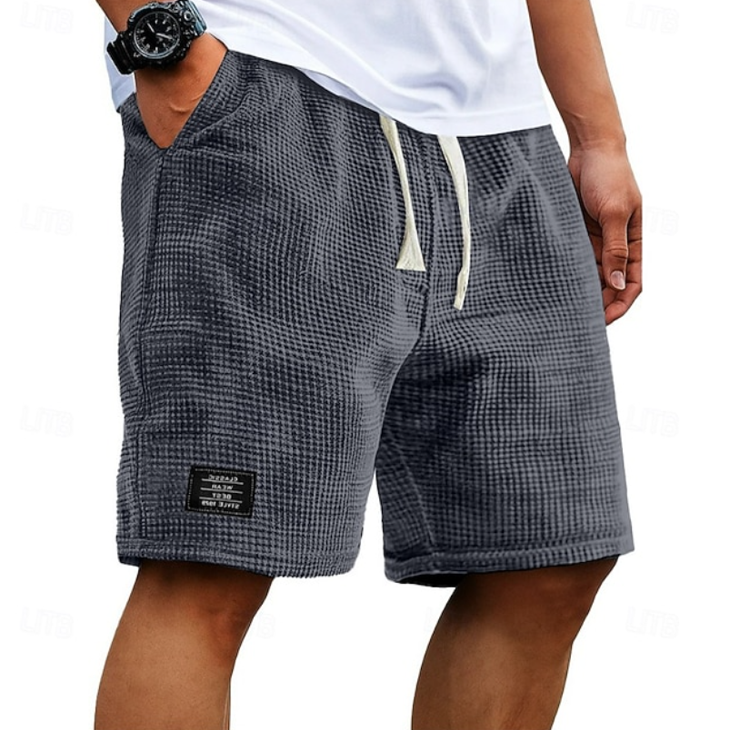 Godwin - Shorts de tejido waffle transpirables