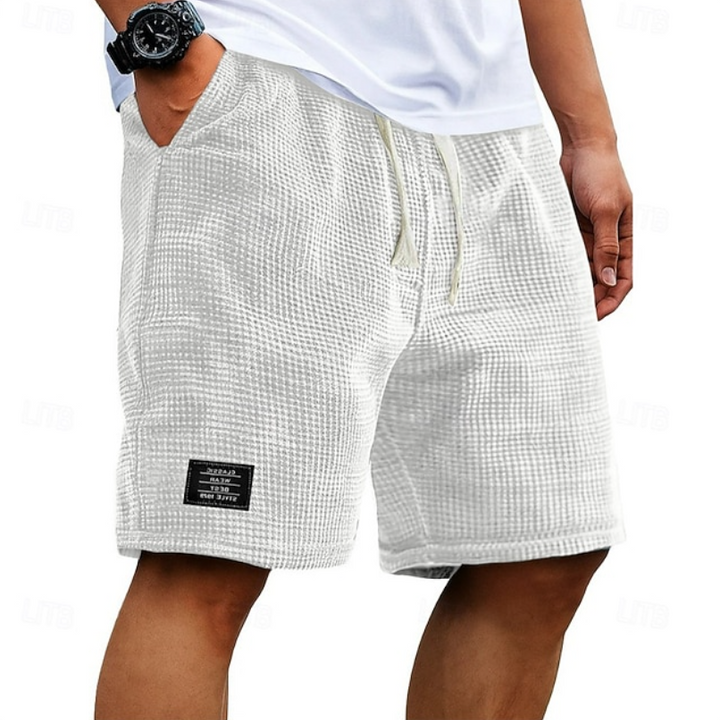 Godwin - Shorts de tejido waffle transpirables