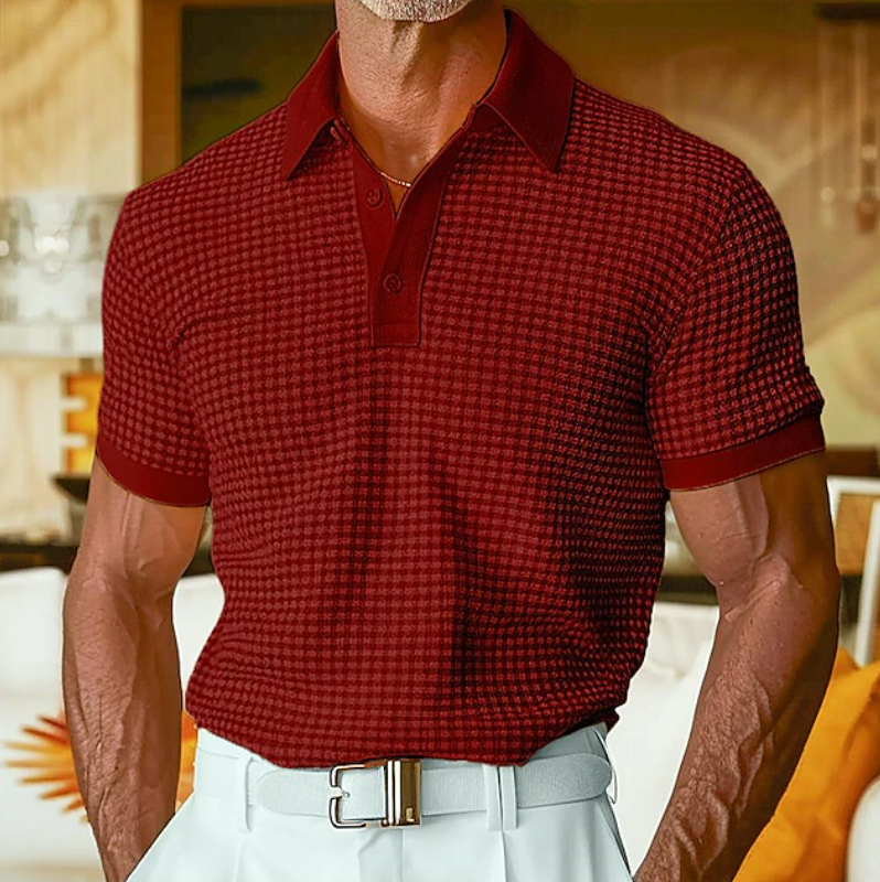 Chatwin - Polo a cuadros premium