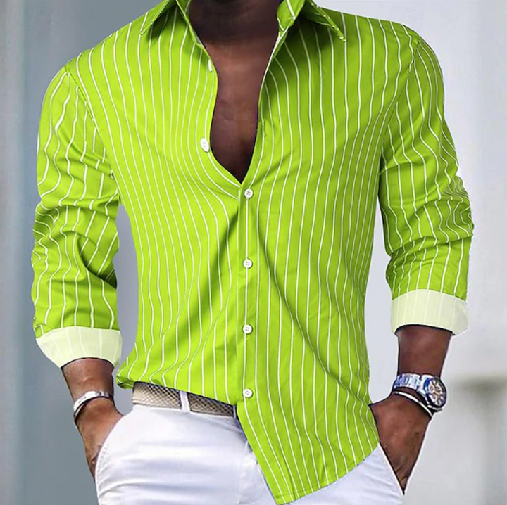 Eastham - Camisa a rayas de tacto suave