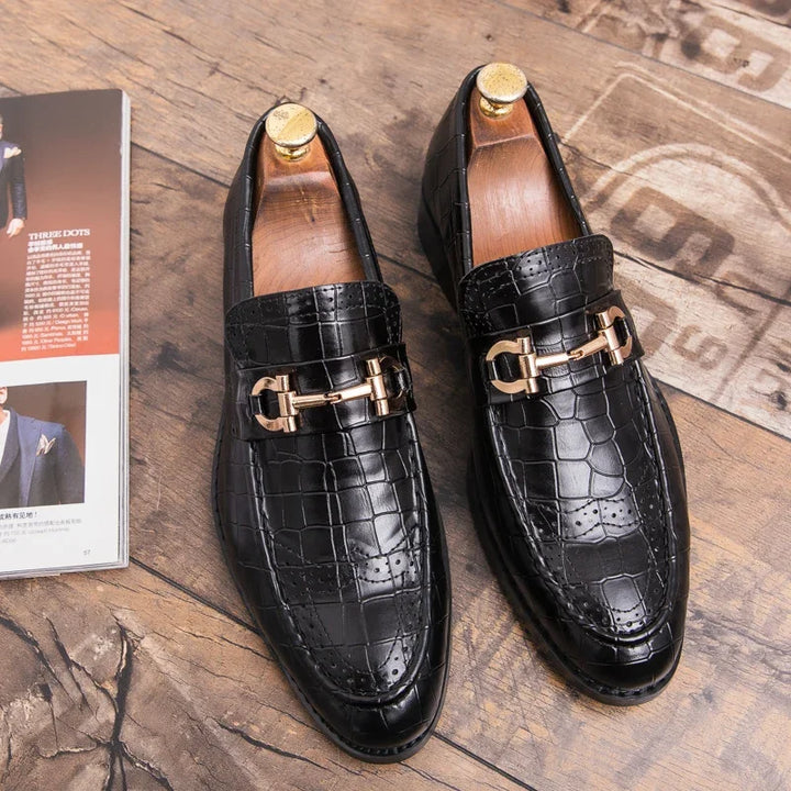 Stellan - Mocasines premium con hebilla