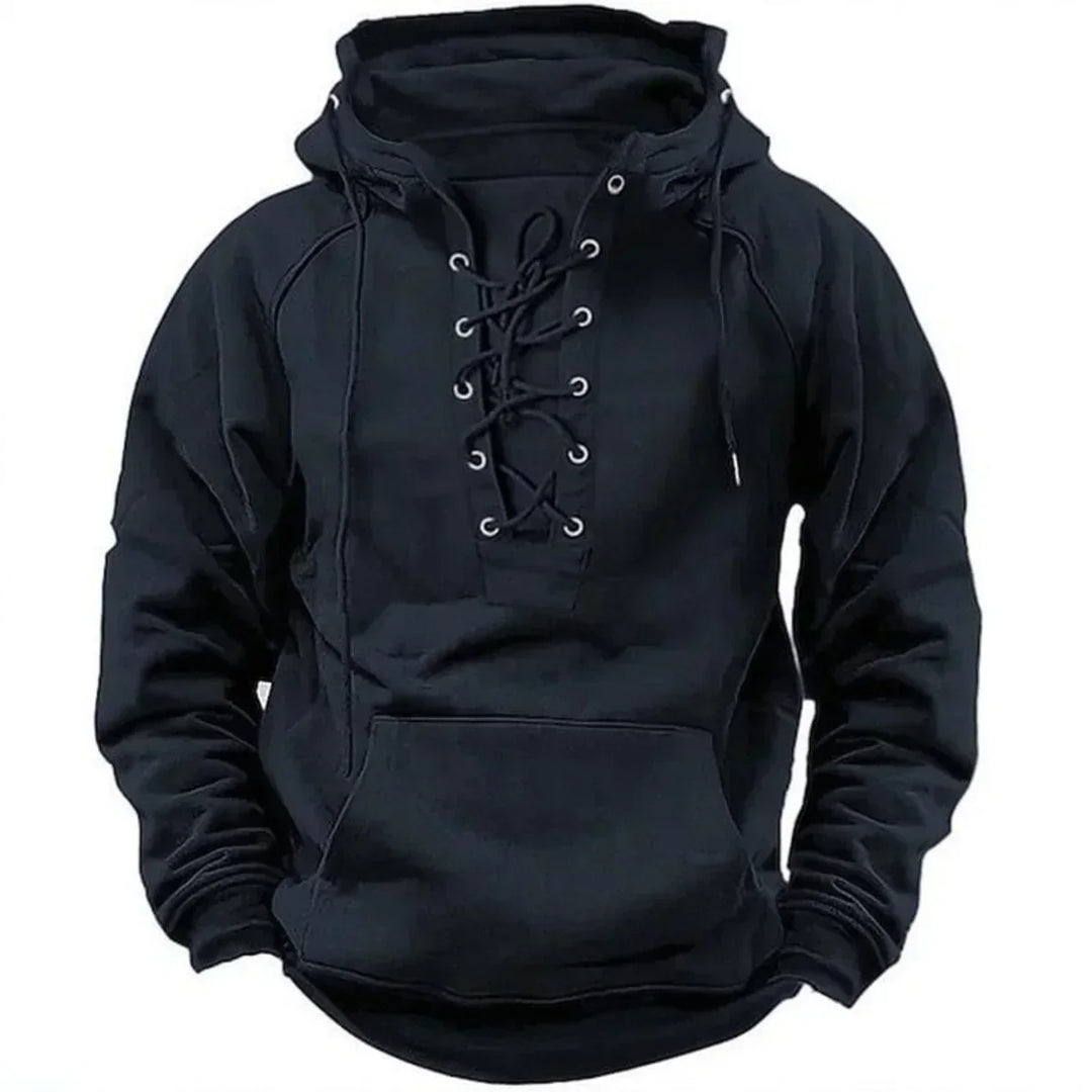 Damon - Sudadera con capucha de tacto suave