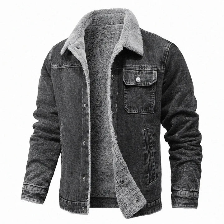 Harvorn - Chamarra trucker resistente