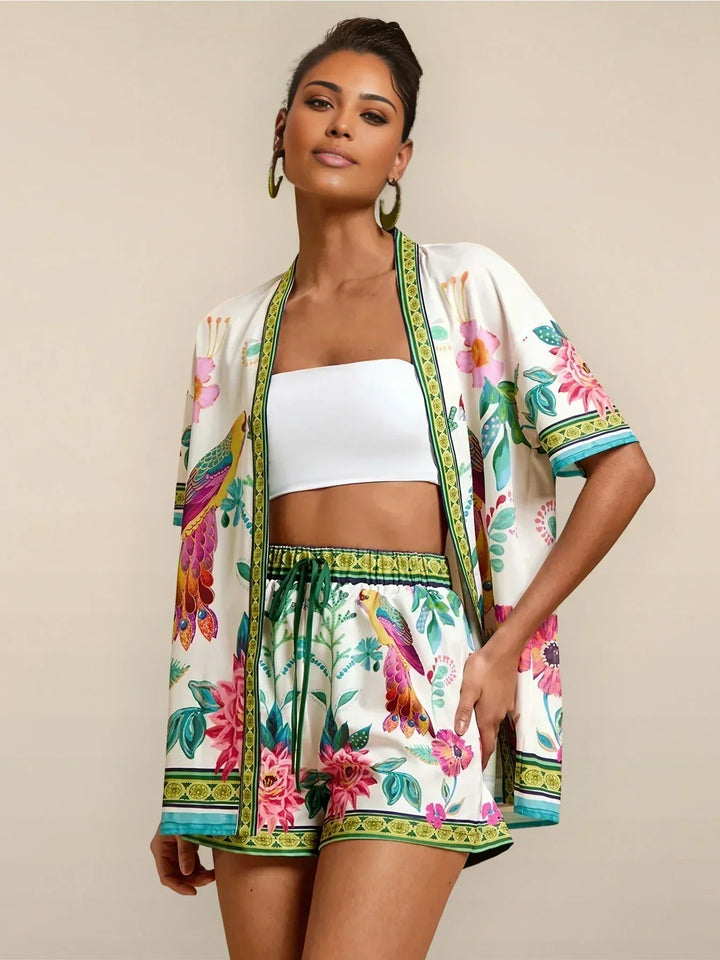 Antonia - elegante conjunto informal de dos piezas