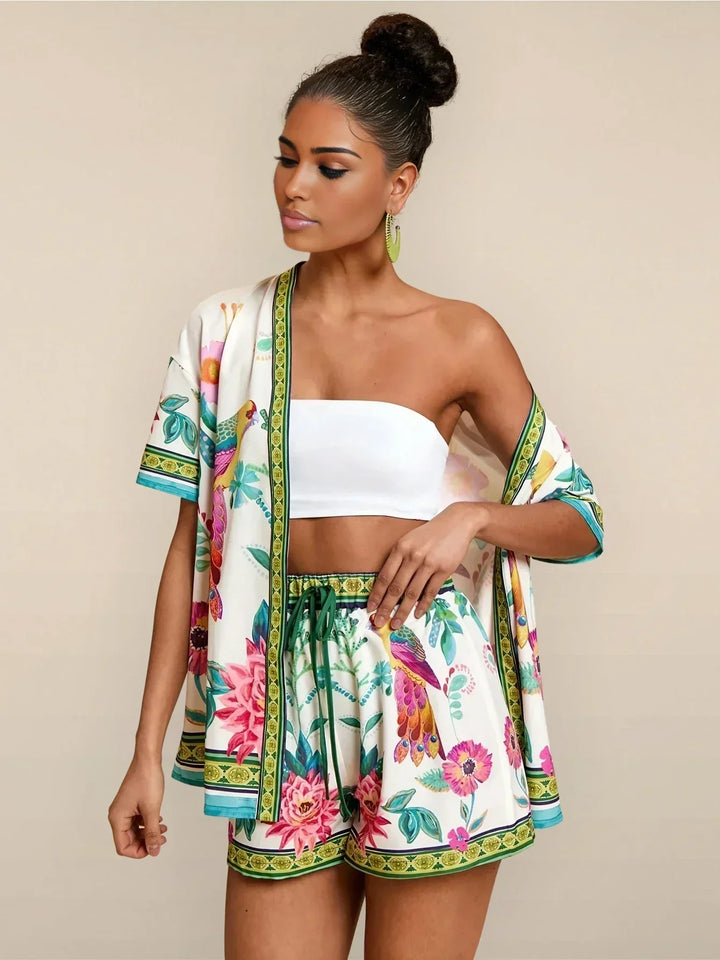 Antonia - elegante conjunto informal de dos piezas