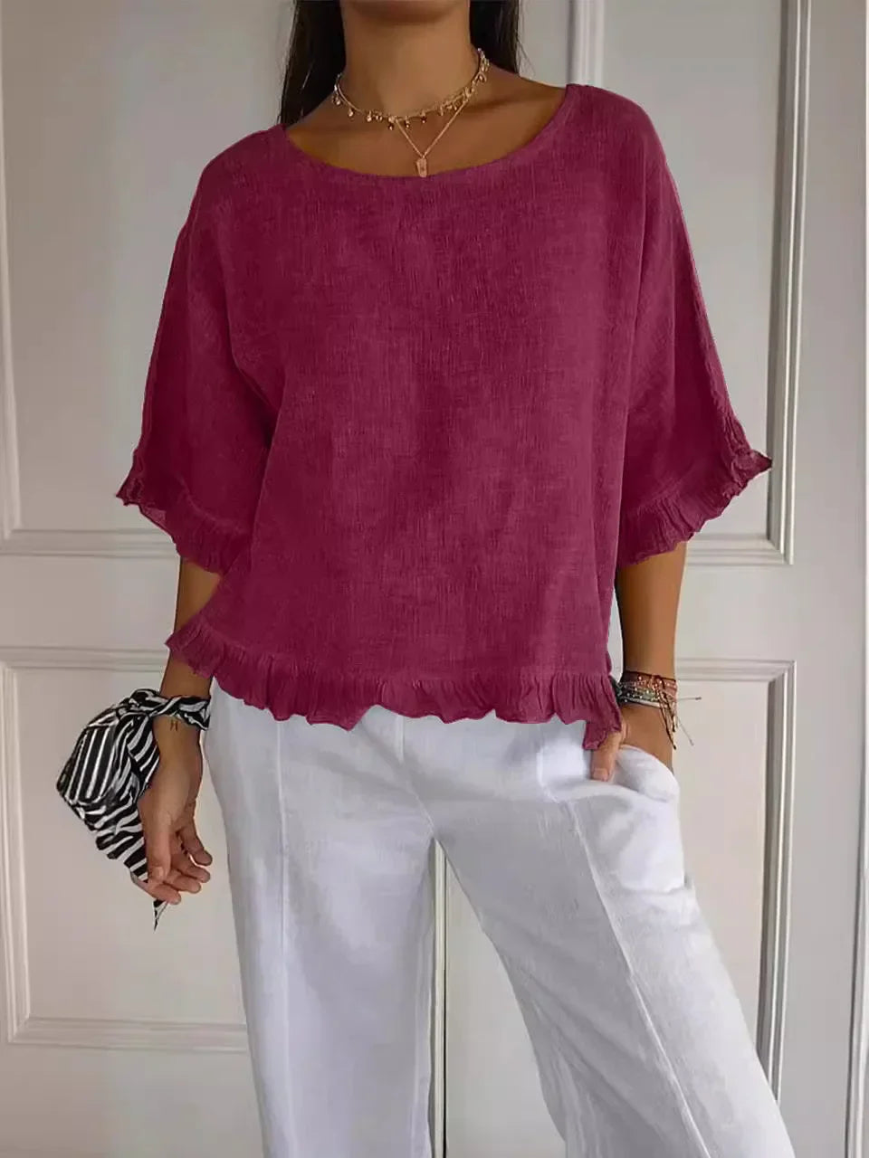 Nayeli - Blusa elegante y casual