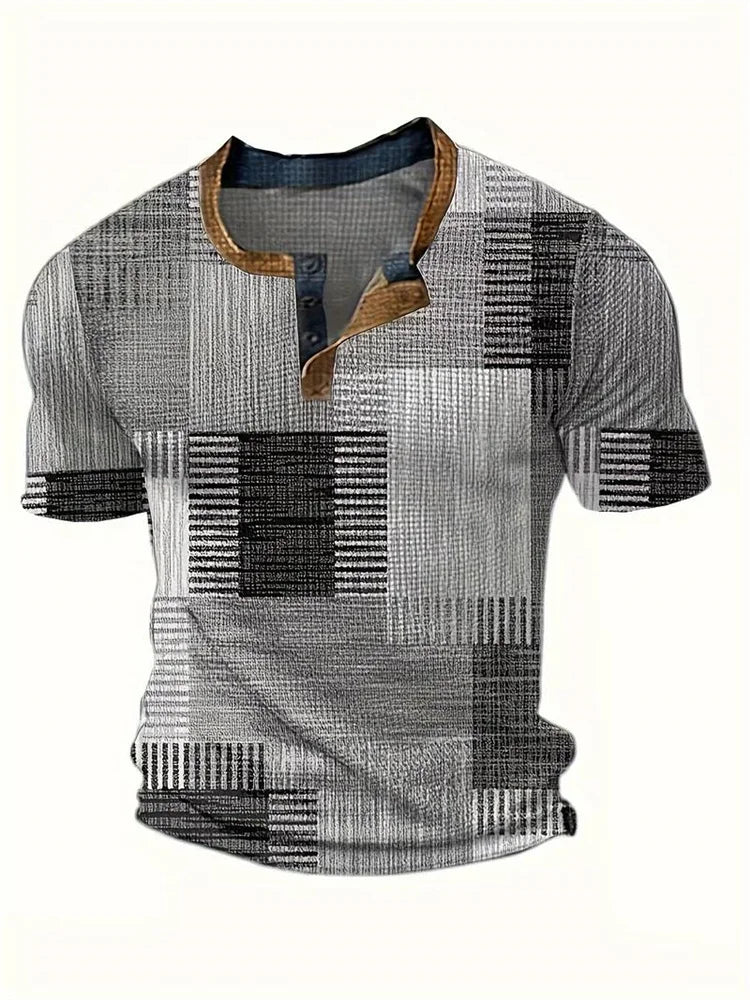 Veyric - Camisa de manga corta, suave al tacto