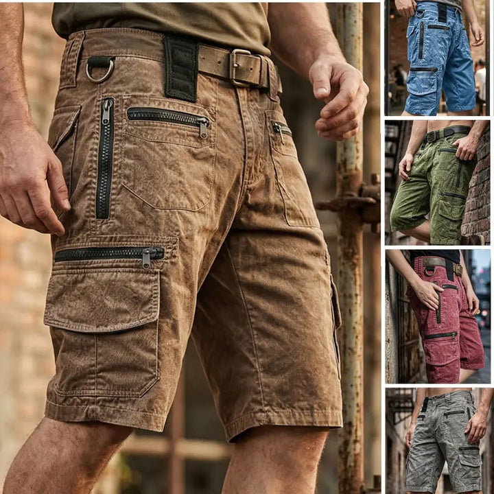 Wesley - Bermudas cargo resistentes