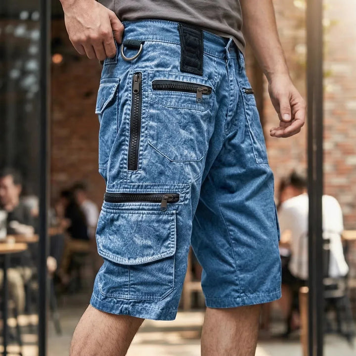 Wesley - Bermudas cargo resistentes