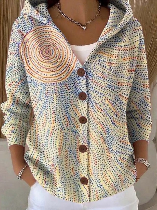 Galirae - Camisa abotonada con capucha