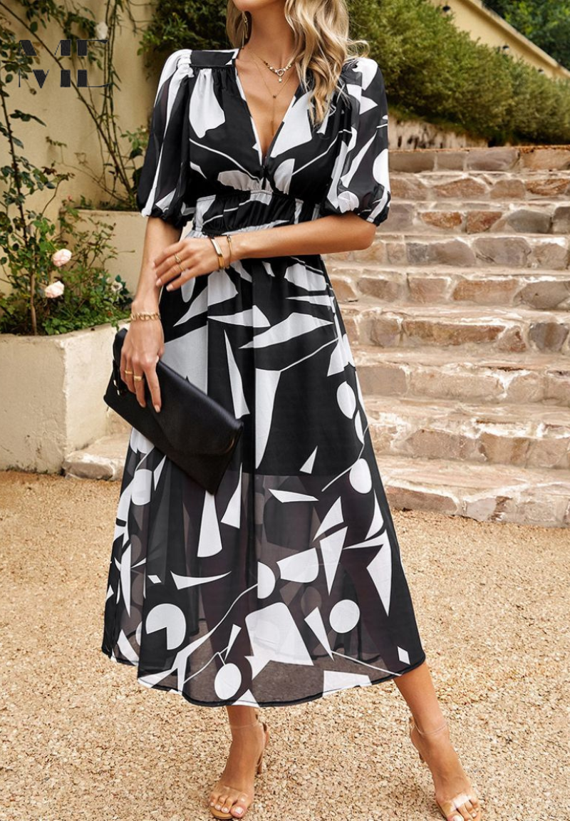 Flore – Elegante vestido floral