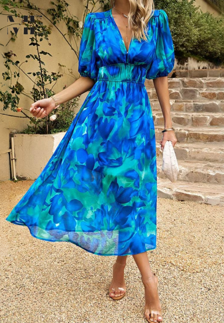Flore – Elegante vestido floral