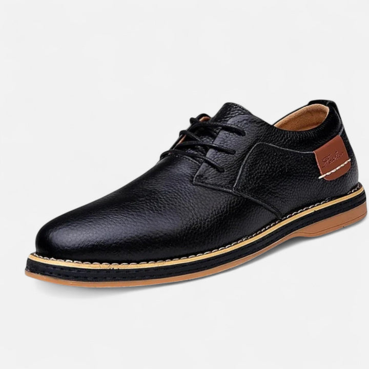 Tavian - Zapatos de vestir con acabado a mano