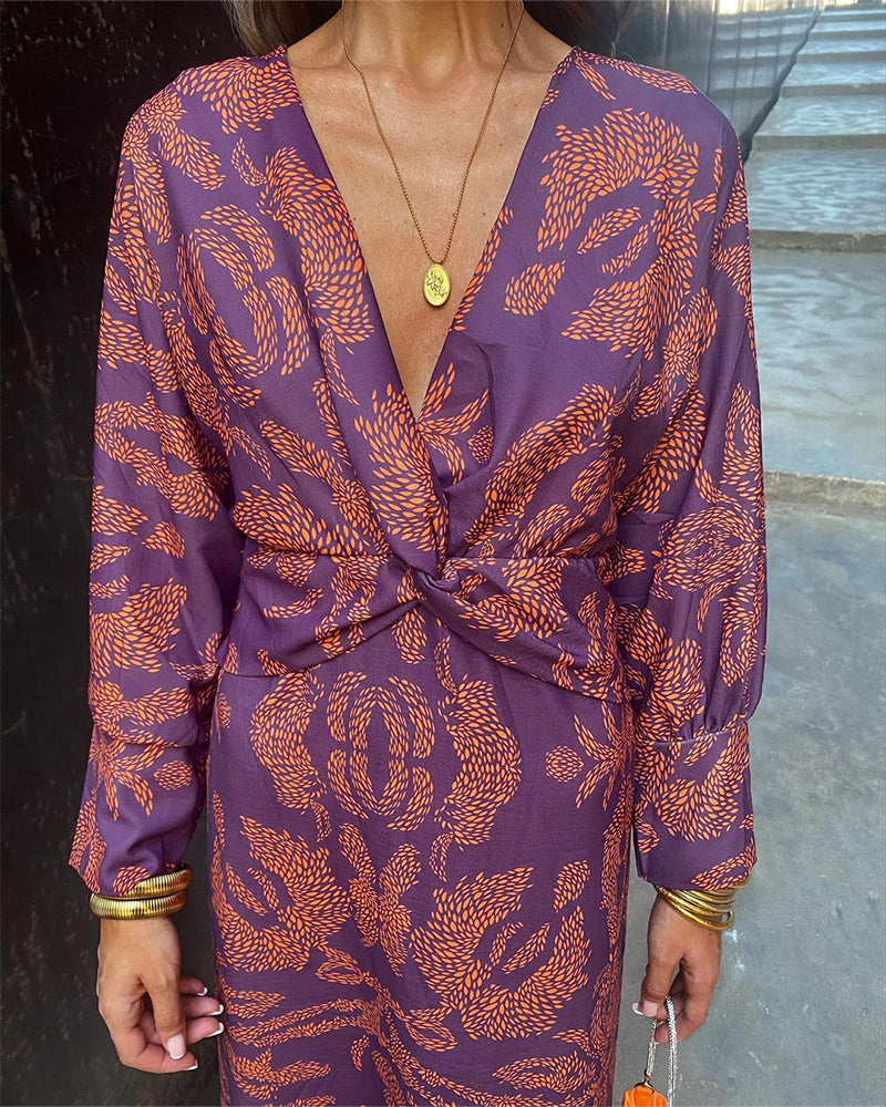 Zoe - Vestido cruzado midi premium