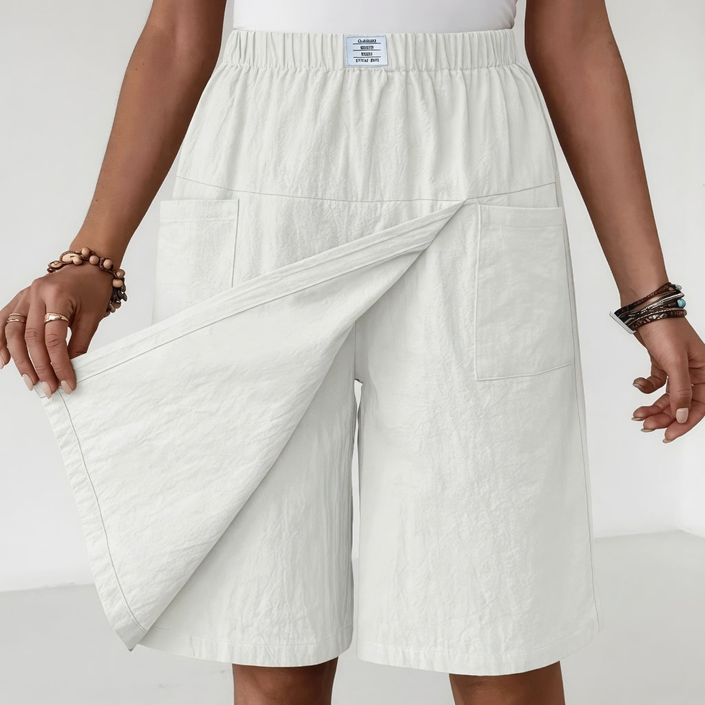 Alvara - Falda-pantalón suave al tacto