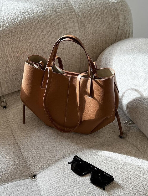 Teresa – Bolso tote con asas curvas