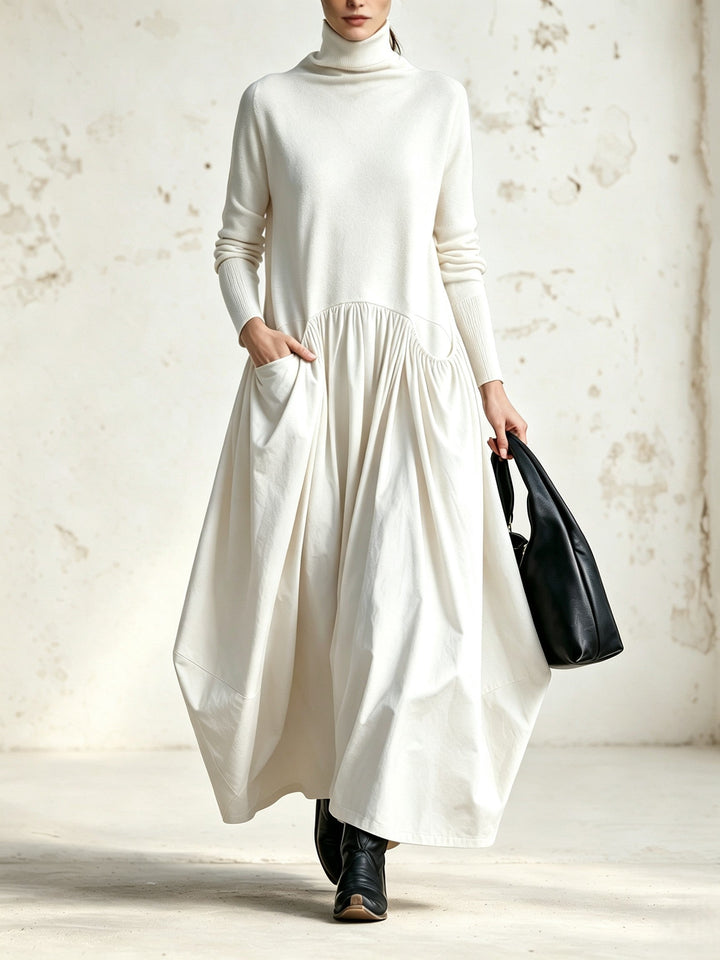 Jessa - Vestido oversize de tacto suave