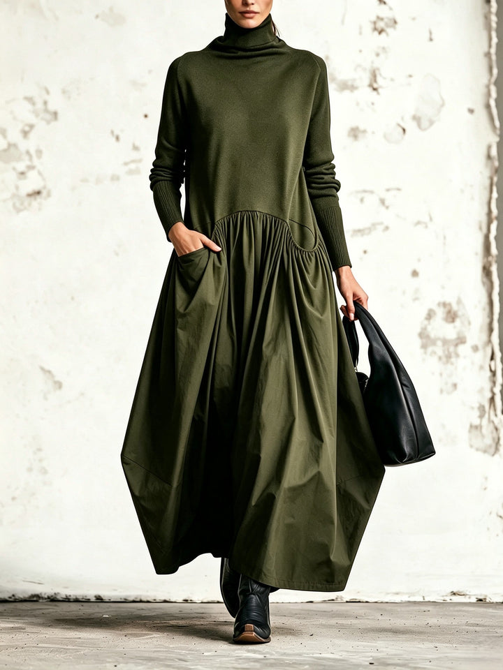 Jessa - Vestido oversize de tacto suave