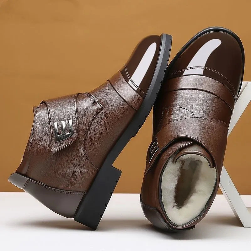 Alban - Botines cómodos con puntera pulida