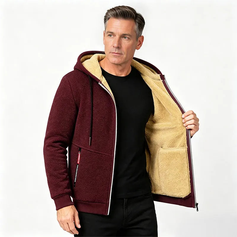 Braden - Chamarra térmica con capucha