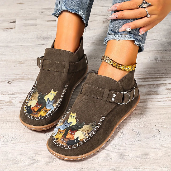 Cara - Mocasines cómodos con detalle de hebilla