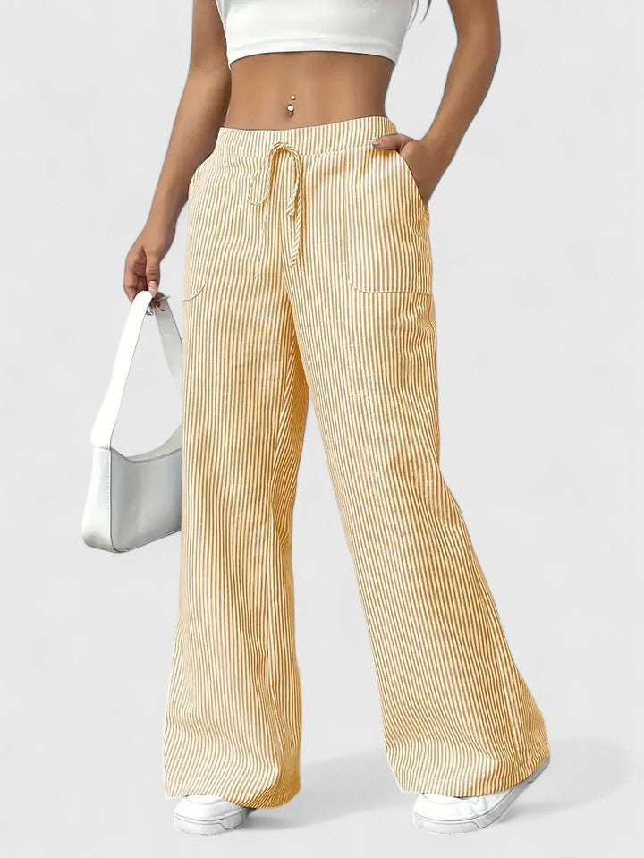 Chelsea - Pantalones con cordón ajustable de tacto suave