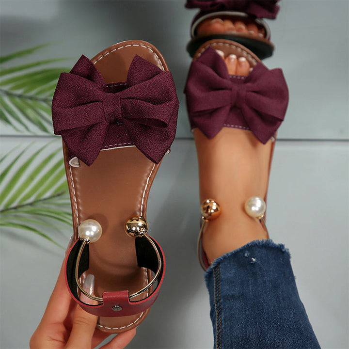 Elinette - Sandalias tipo slip-on de lujo