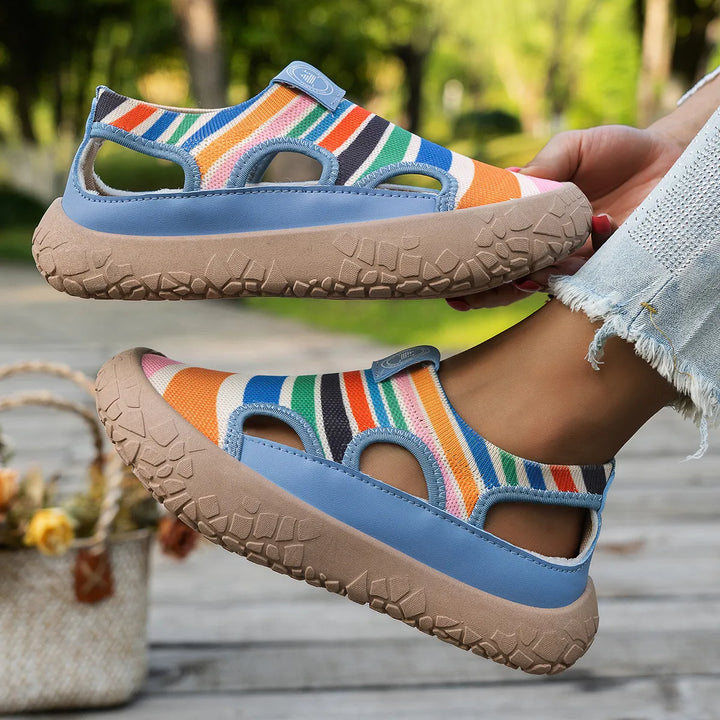 Maelina - Tenis para caminar ortopédicos con amortiguación